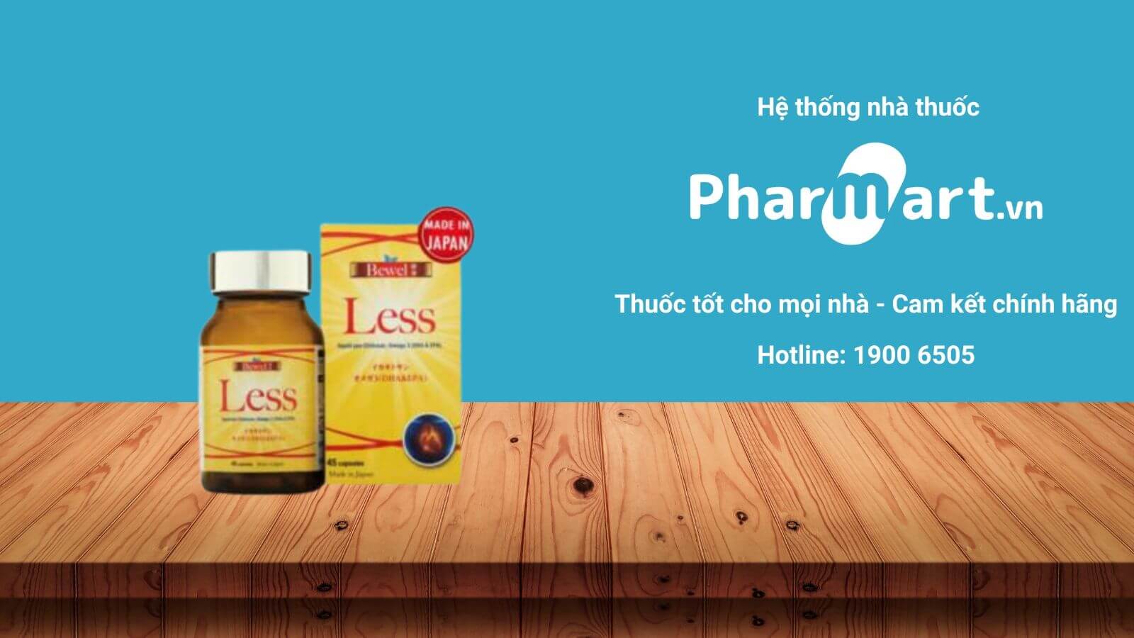 Liên hệ Pharmart.vn để đảm bảo mua Bewell Less chính hãng