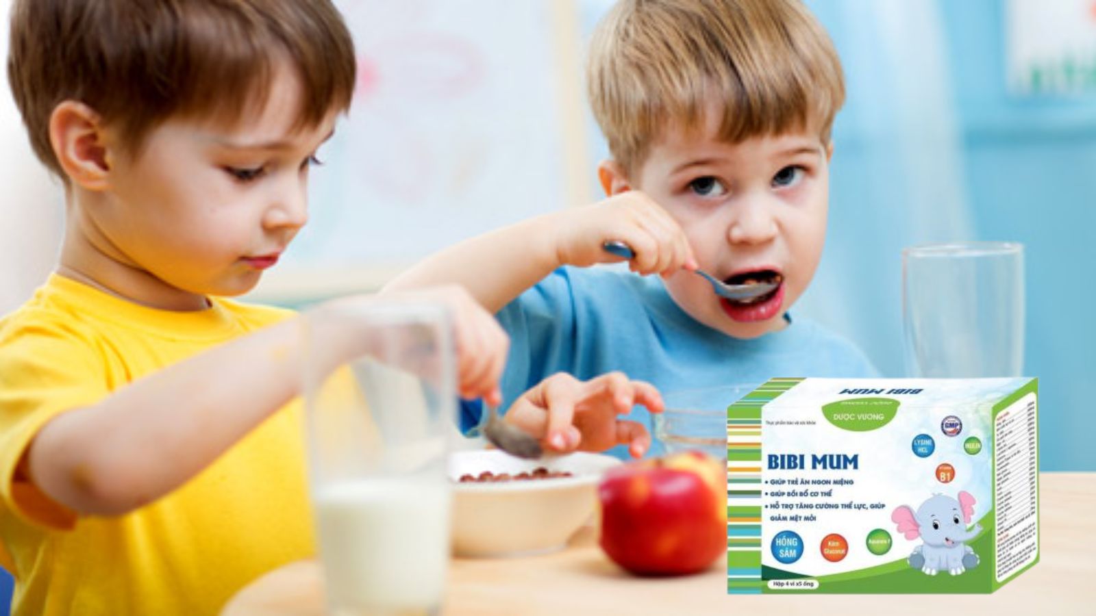 Bibi Mum - Giúp trẻ ăn ngon, tăng sức đề kháng