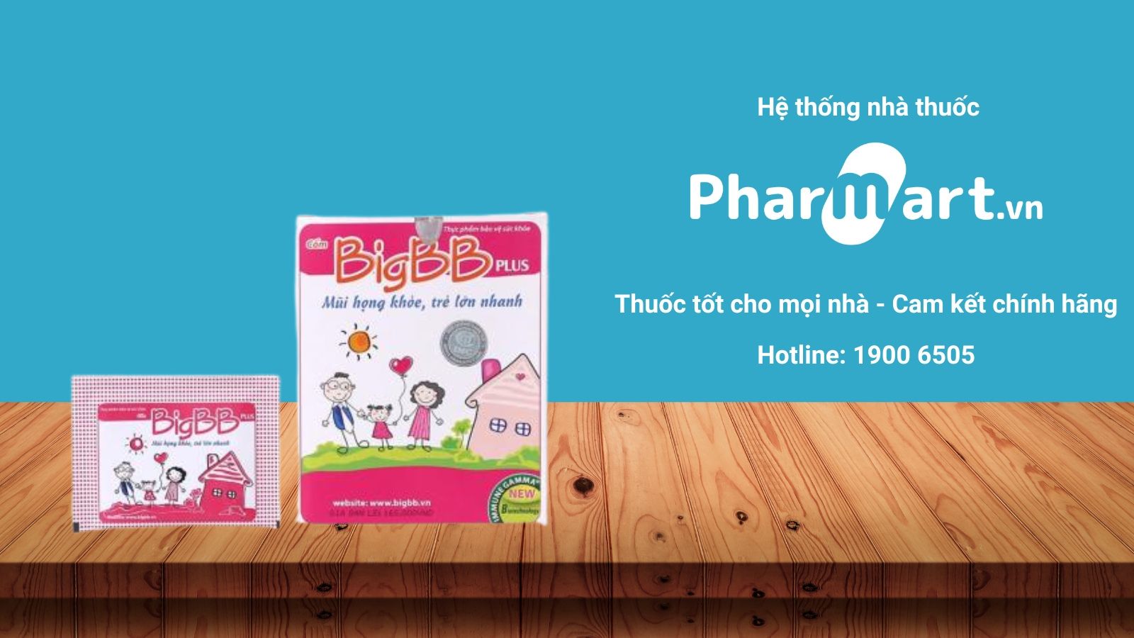 Mua ngay BigBB Plus Hồng tại Pharmart.vn