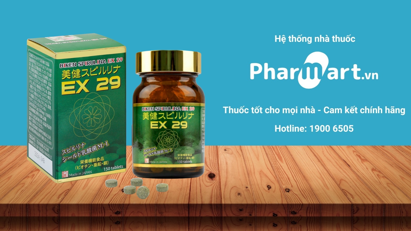 Địa Chỉ Mua Sản Phẩm Biken Spirulina EX 29 Uy Tín