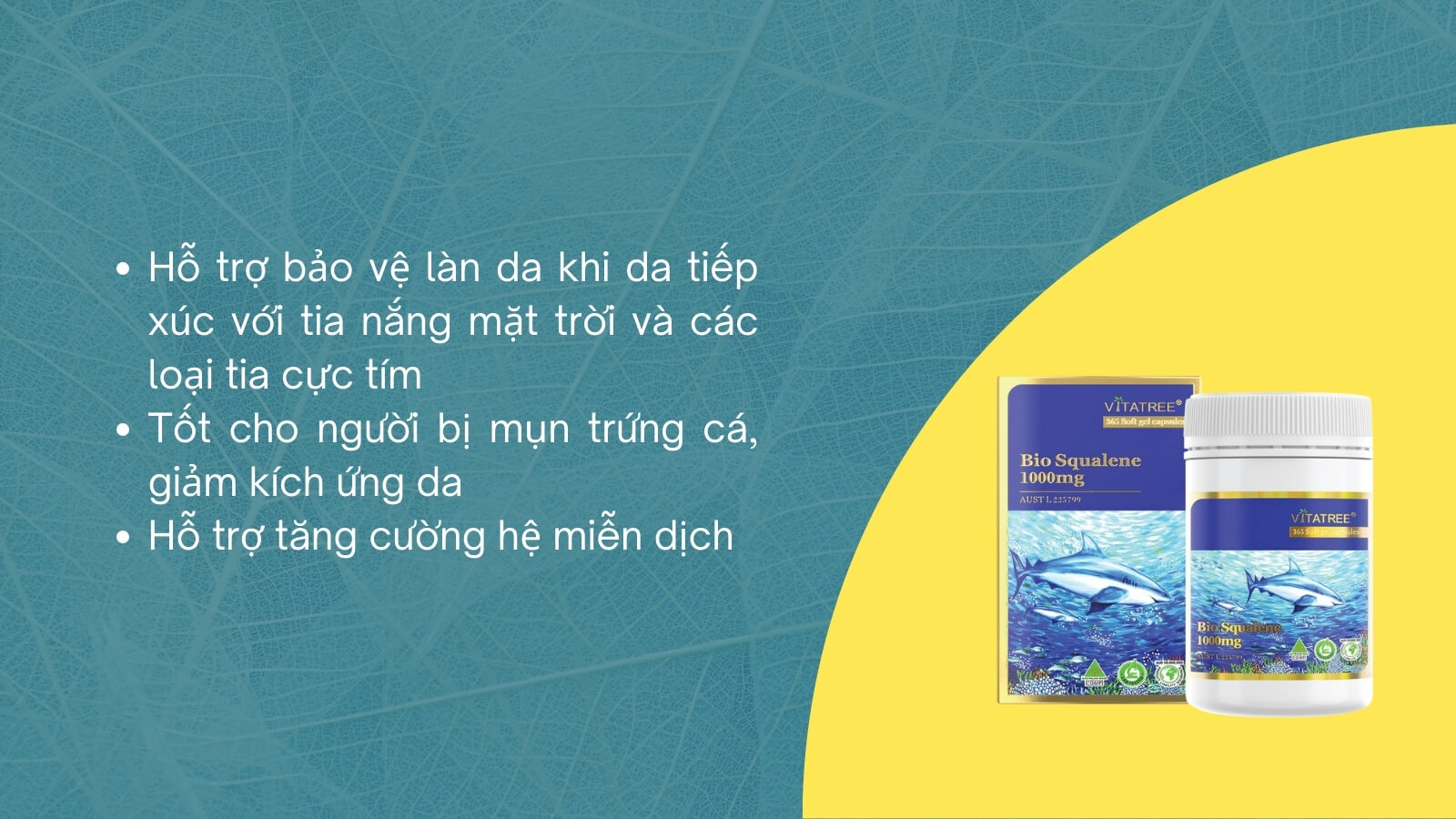 Dầu gan cá mập chứa nhiều thành phần tốt cho sức khỏe
