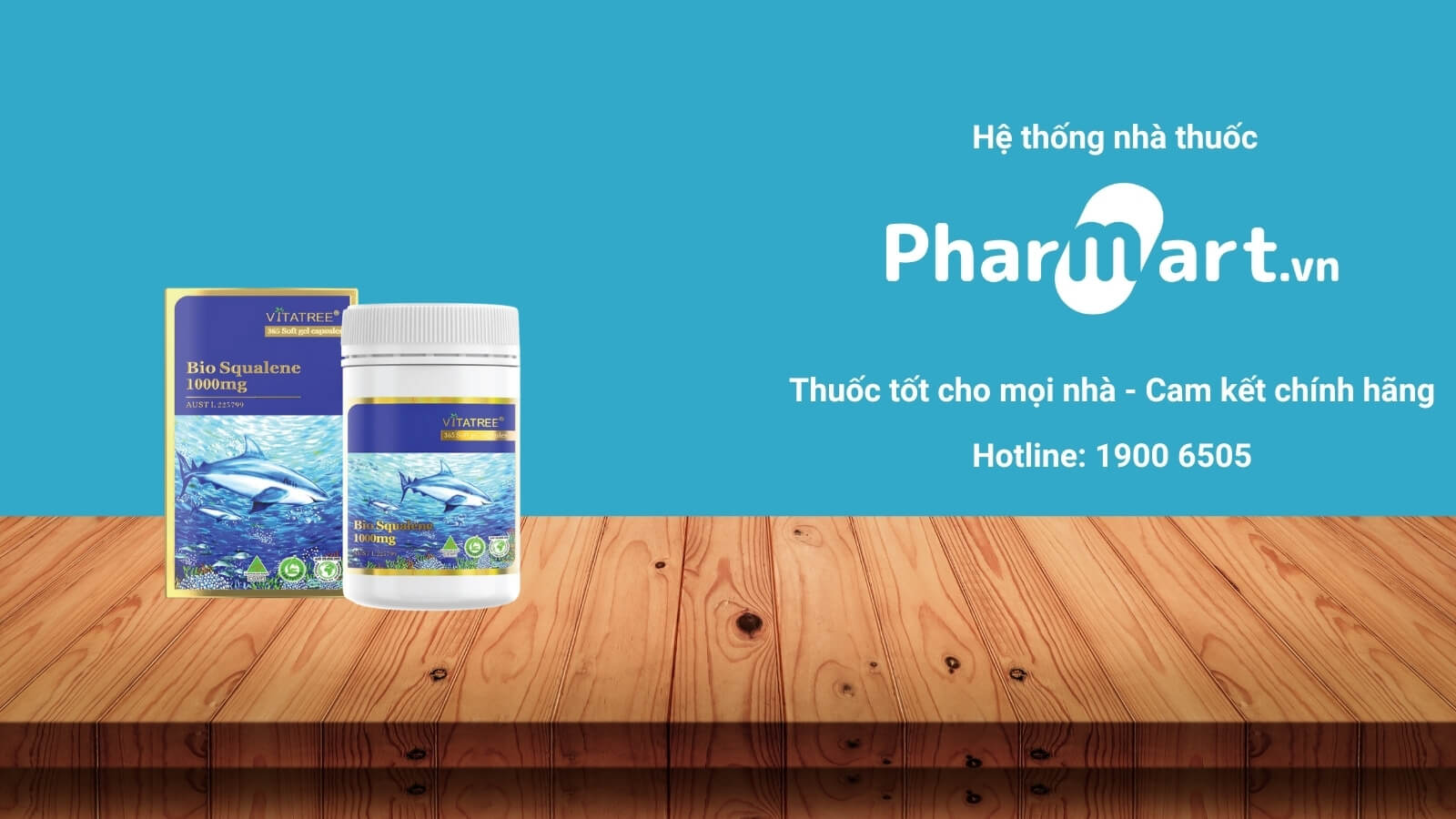 Mua Bio Squalene 1000mg chính hãng tại Pharmart.vn 
