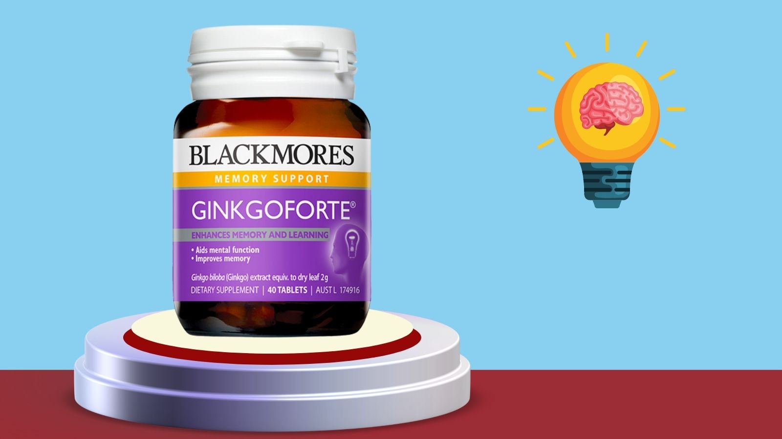 Tác dụng vượt trội của Blackmores Ginkgo Forte
