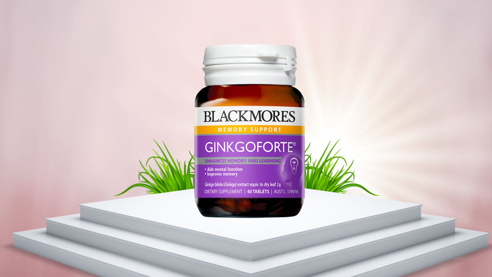 Blackmores Ginkgo Forte sản phẩm giúp tăng cường trí nhớ