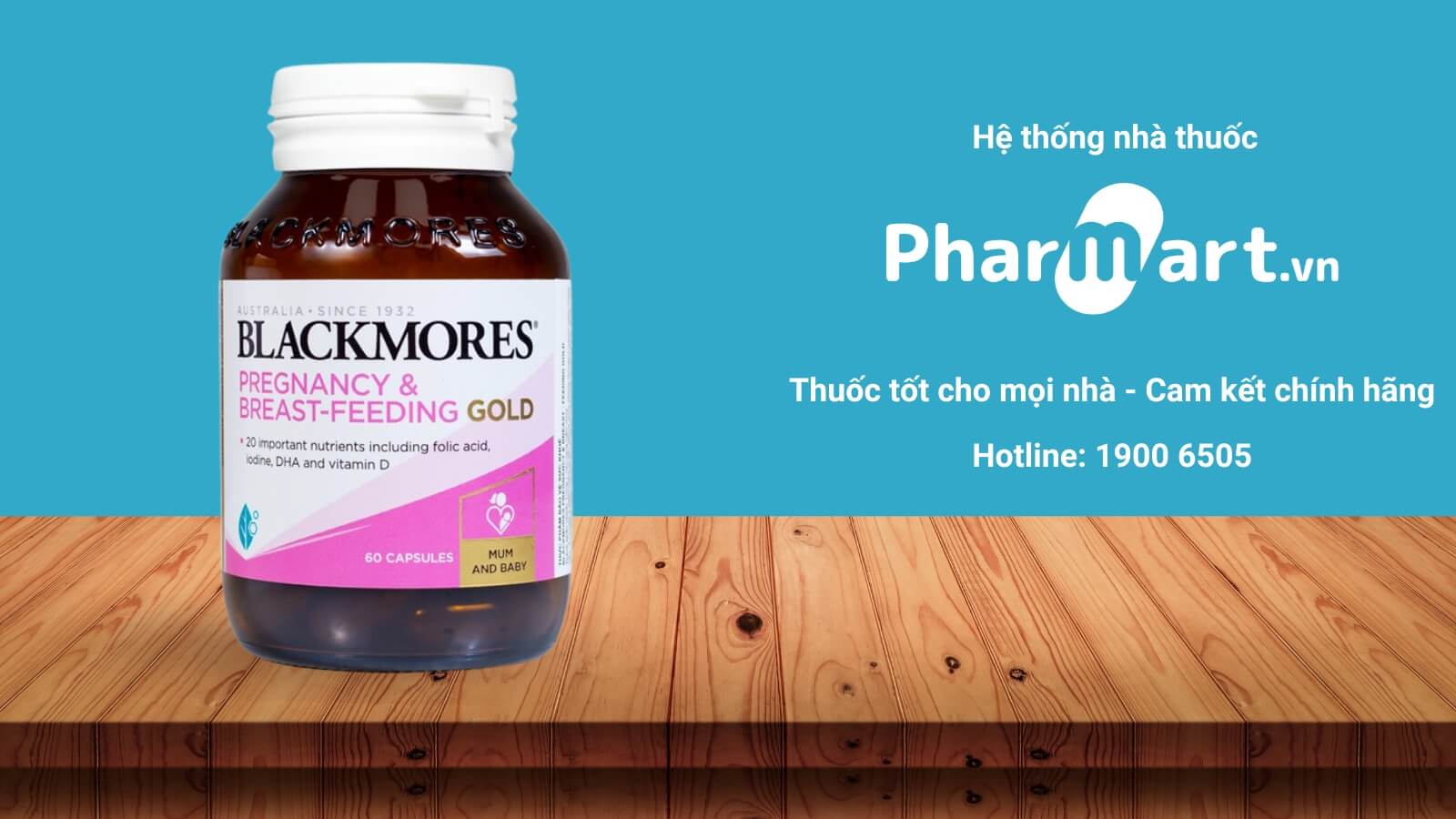 Pharmart cam kết cung cấp sản phẩm chính hãng