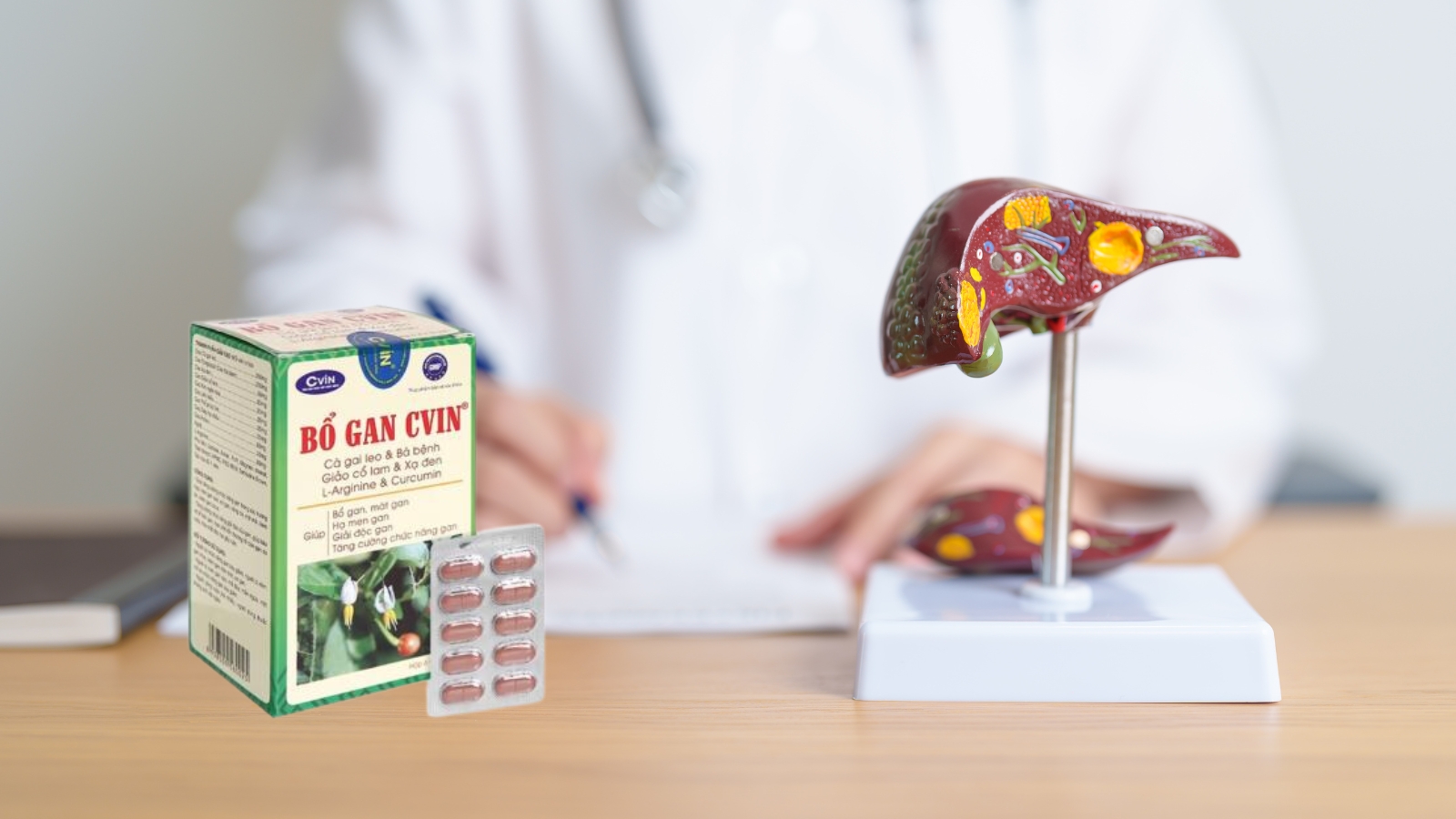 Các thành phần trong Bổ Gan Cvin (60 viên) đều đóng vai trò quan trọng trong việc bảo vệ, hỗ trợ tái tạo và tăng cường chức năng gan, giúp giải độc cơ thể và duy trì sức khỏe gan.