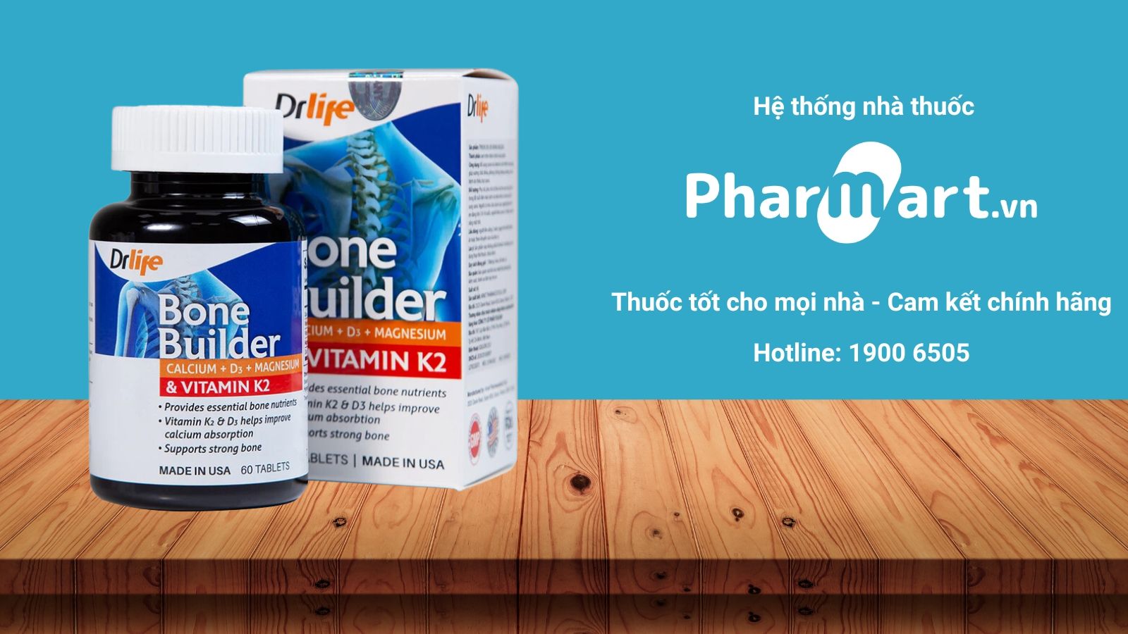 Mua ngay Bone Builder chính hãng tại Pharmart.vn