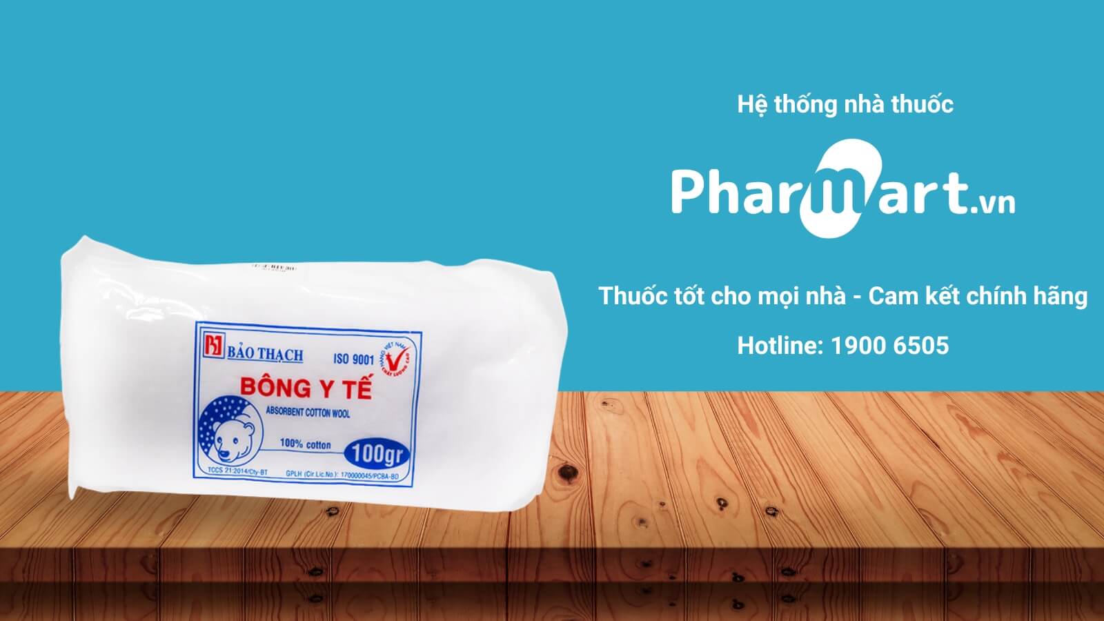 Pharmart cam kết cung cấp sản phẩm chính hãng đến tay người tiêu dùng.
