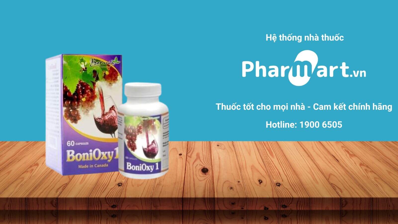 Liên hệ Pharmart.vn để đảm bảo mua BoniOxy1 chính hãng