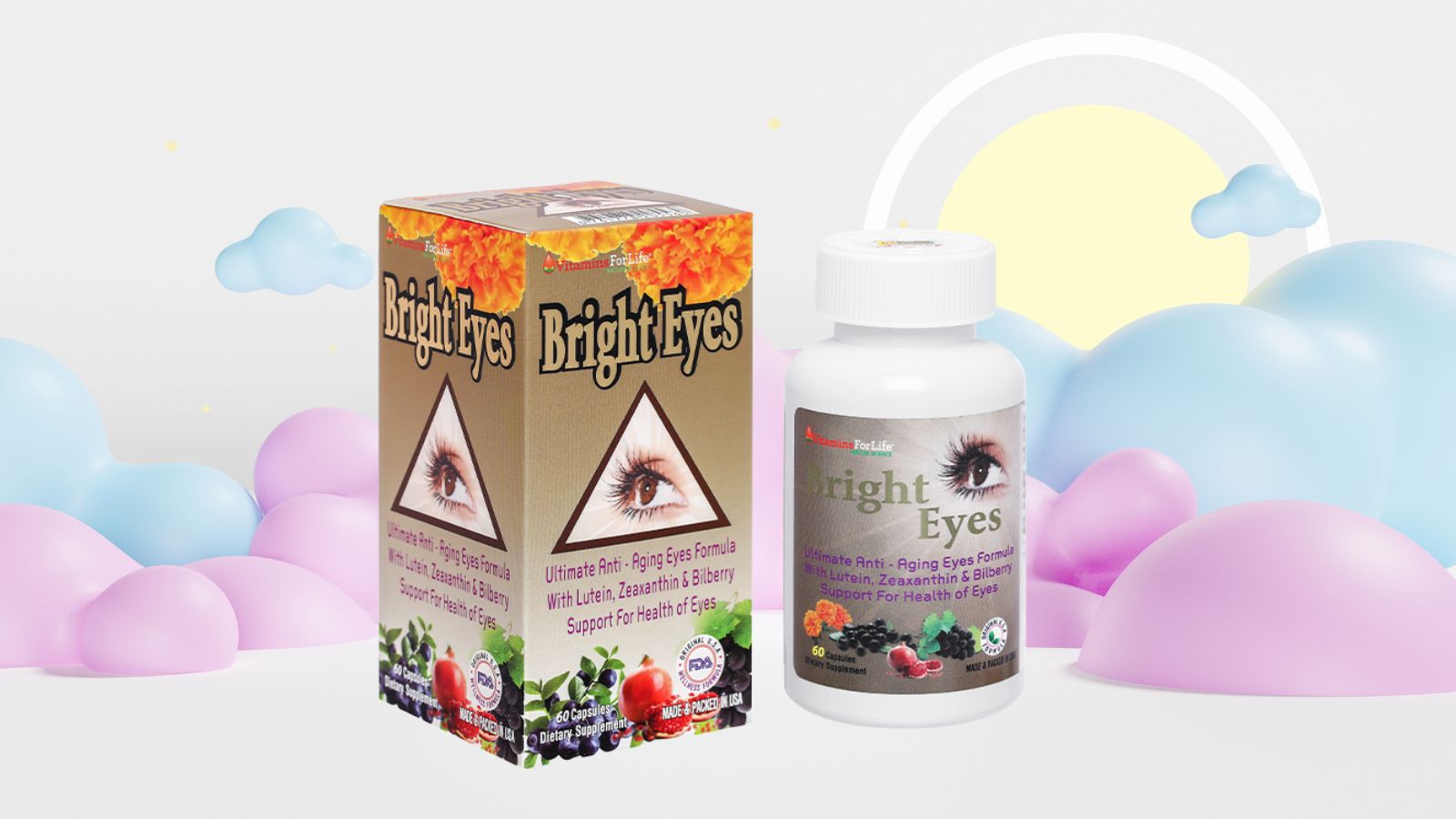Viên uống hỗ trợ cải thiện thị lực Bright Eyes được nhiều khách hàng tin dùng