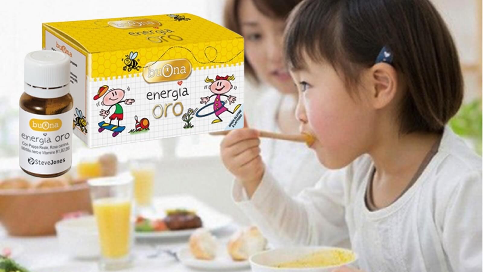 Siro hỗ trợ ăn ngon Buona Energia Oro