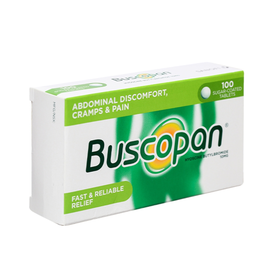Buscopan Điều trị co thắt tiêu hóa, sinh dục tiết niệu Pharmart.vn