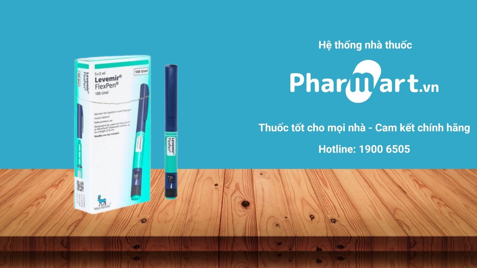 Mua Bút Tiêm Levemir Flexpen chính hãng tại Pharmart.vn