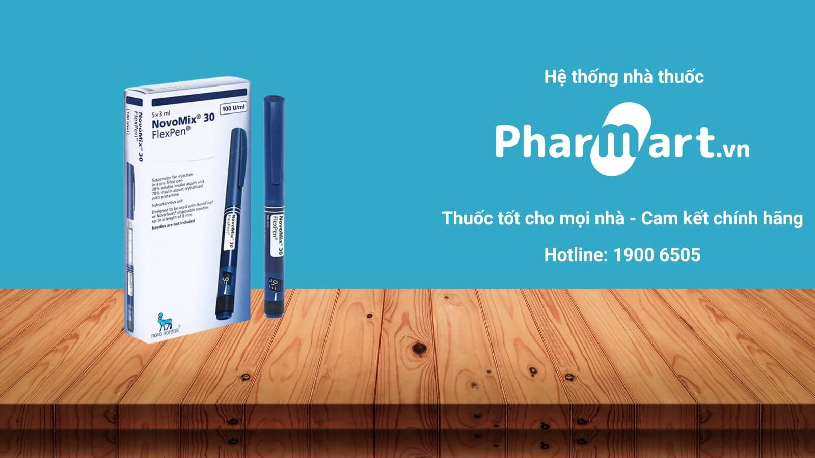 Mua ngay Bút tiêm Insulin Novomix 30 FlexPen tại Pharmart.vn
