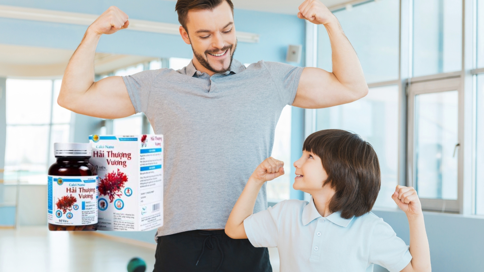 Calci Nano Hải Thượng Vương chứa các khoáng chất và vitamin cần thiết cho sự phát triển và duy trì sức khỏe xương và răng.
