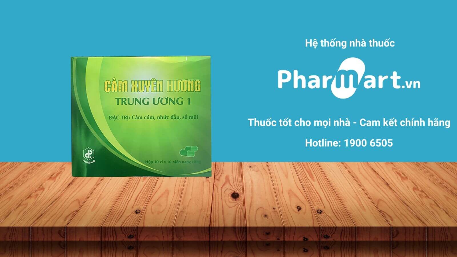 Mua ngay Cảm Xuyên Hương Trung Ương 1 chính hãng tại Pharmart.vn