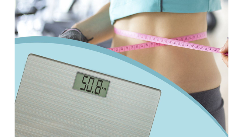 Cân điện tử Omron HN-286 hỗ trợ người dùng có chế độ ăn thích hợp để điều chỉnh cân nặng