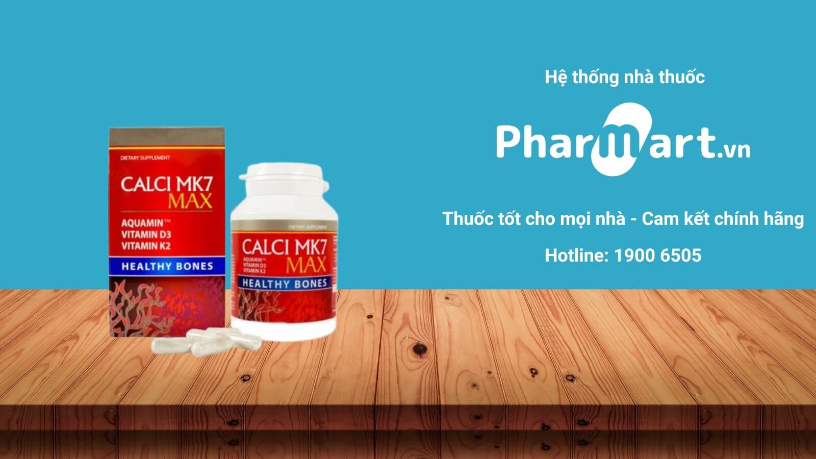 Mua ngay Calci MK7 Max chính hãng tại Pharmart.vn