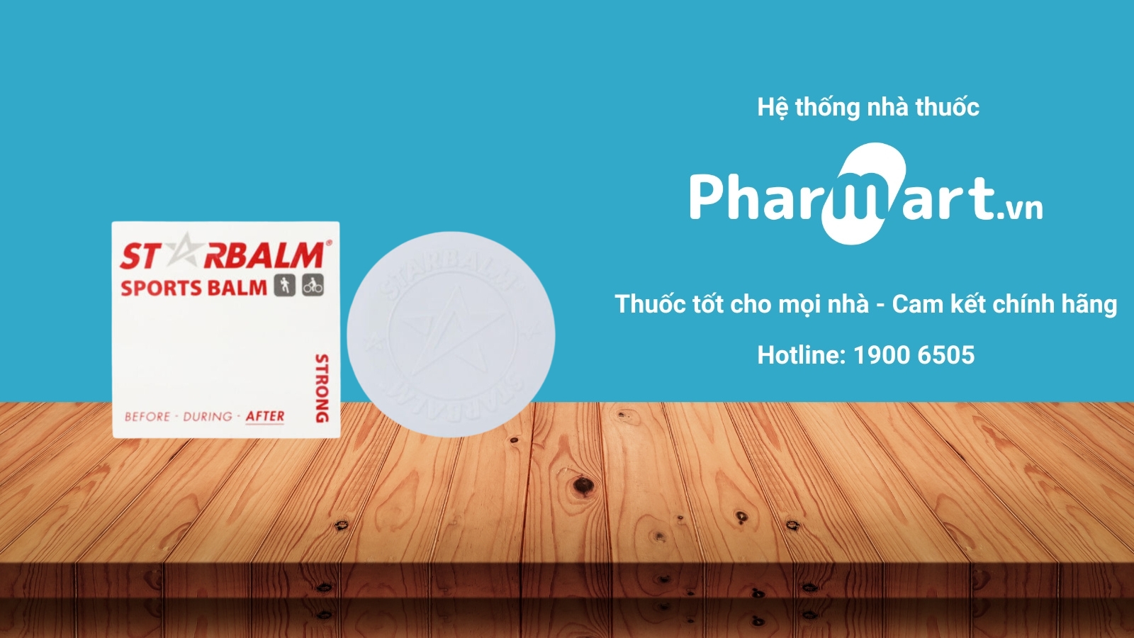 Mua ngay Cao xoa Starbalm trắng chính hãng tại Pharmart.vn