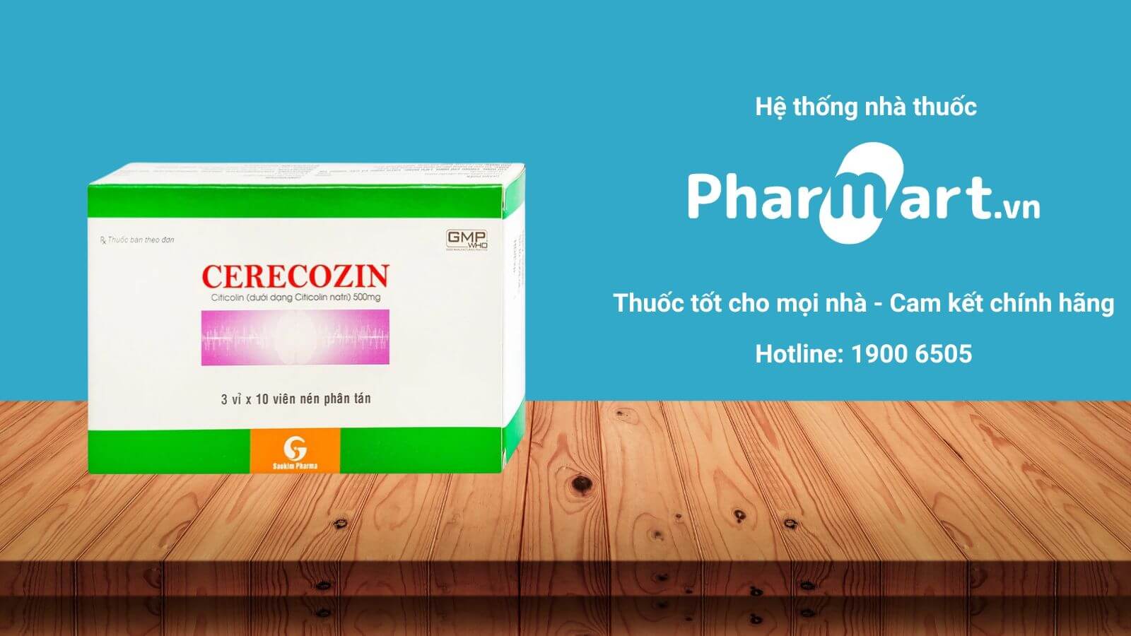 Mua ngay Cerecozin chính hãng tại Pharmart.vn
