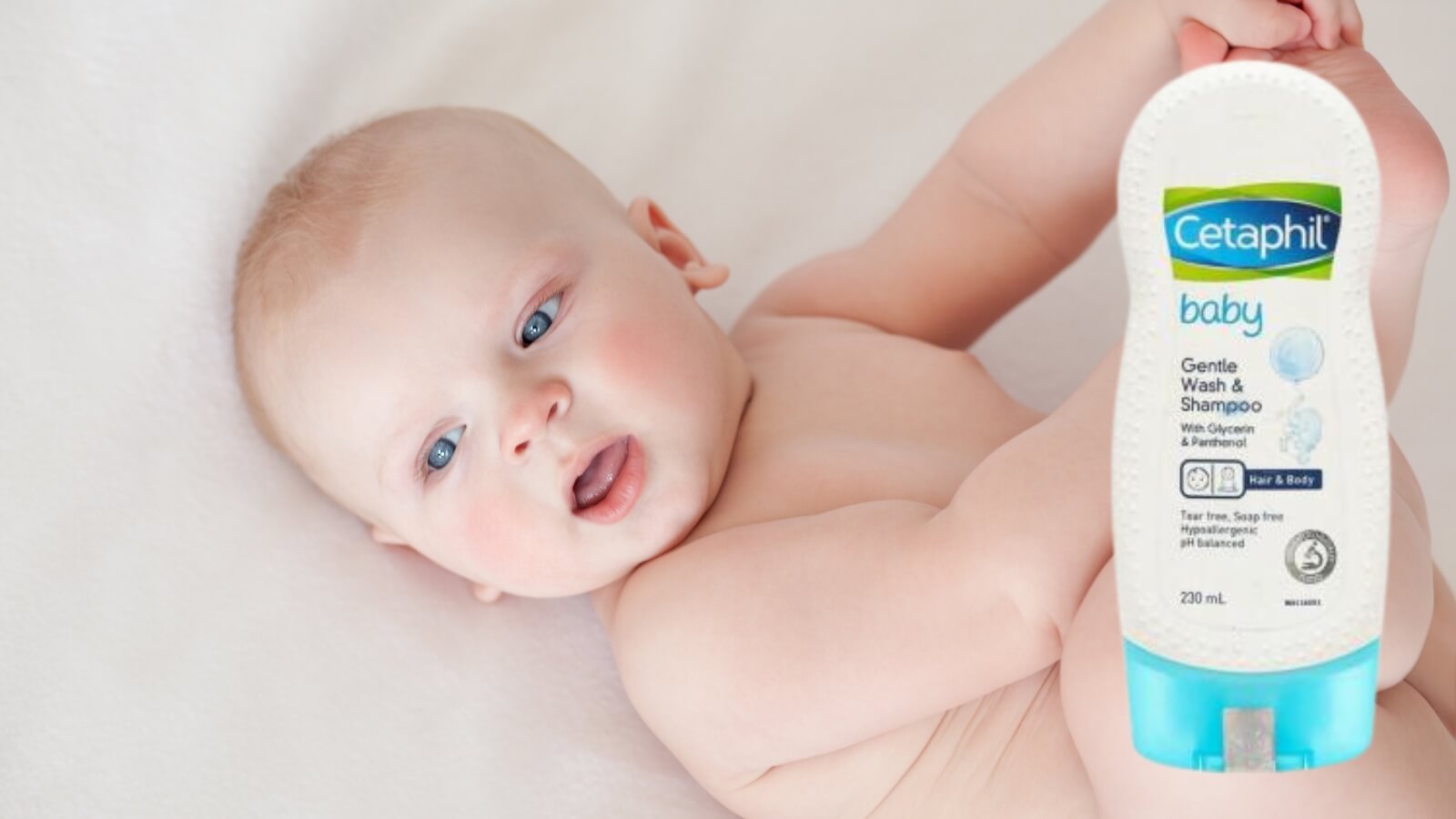 Cetaphil Baby Gentle Wash & Shampoo - Cấp ẩm, giữ da bé luôn mịn màng, sáng khoẻ