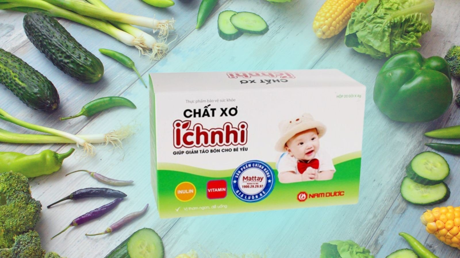 Chất xơ Ích Nhi - Hỗ trợ táo bón ở trẻ