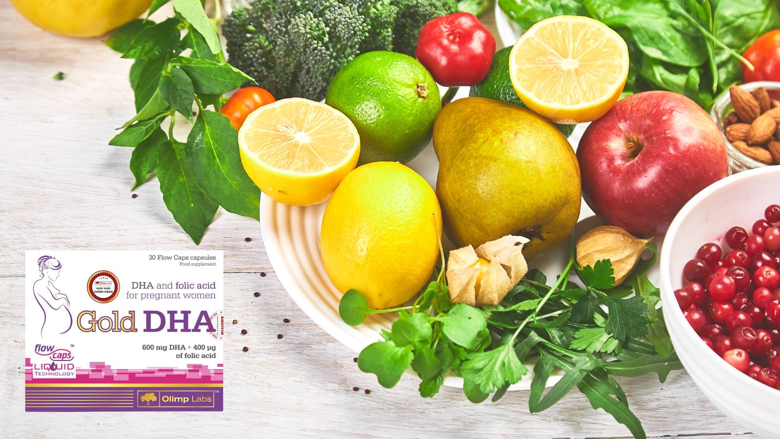 Phụ nữ có thai cần bổ sung đầy đủ Vitamin và khoáng chất