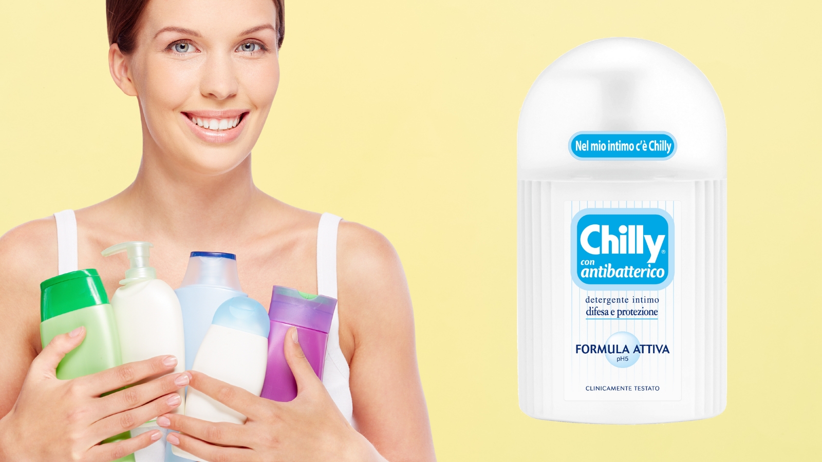 Dung dịch vệ sinh phụ nữ Chilly Con Antibatterico giảm viêm nhiễm