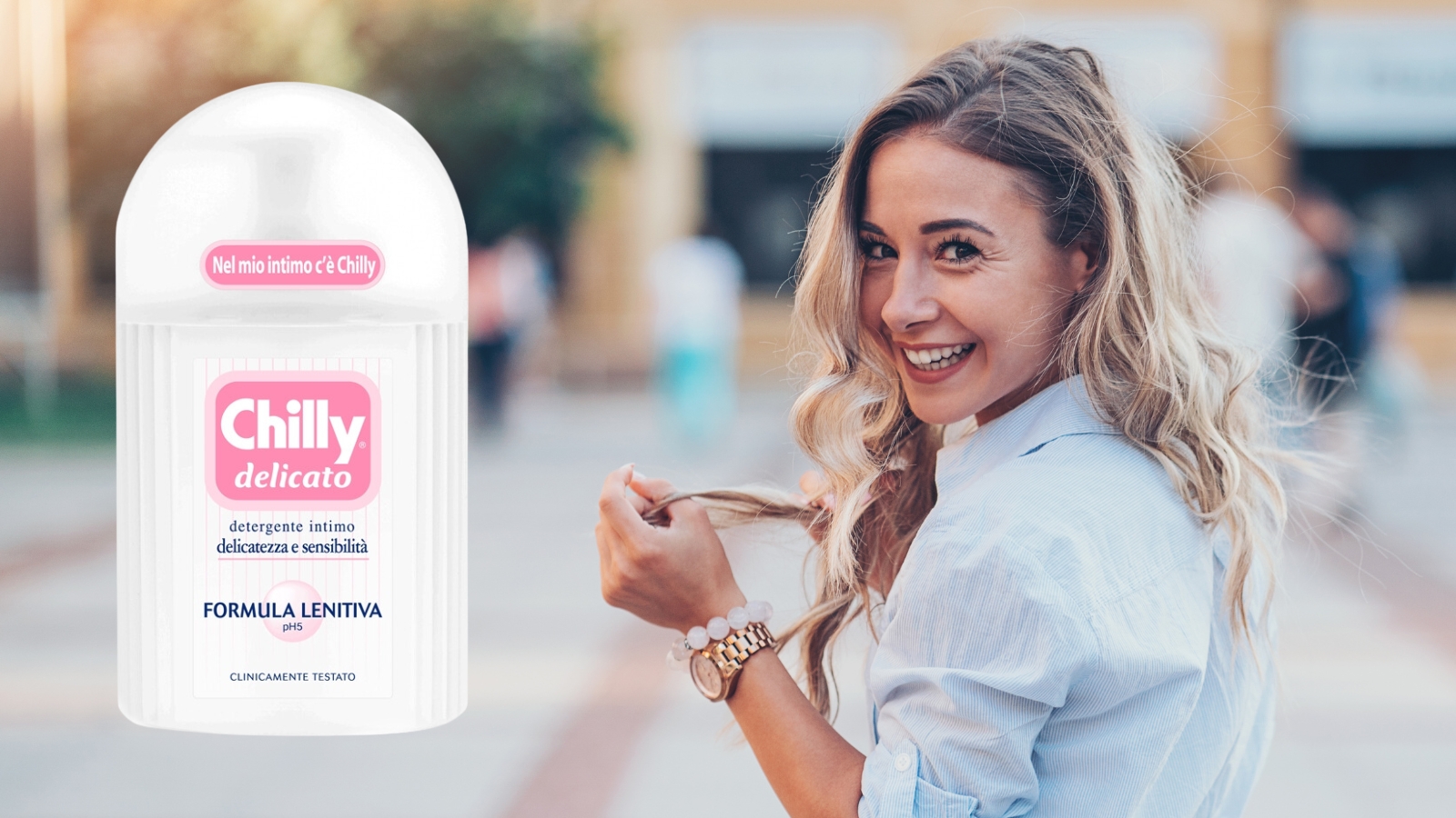 Dung dịch vệ sinh Chilly Delicato dưỡng mềm, làm sạch dịu nhẹ