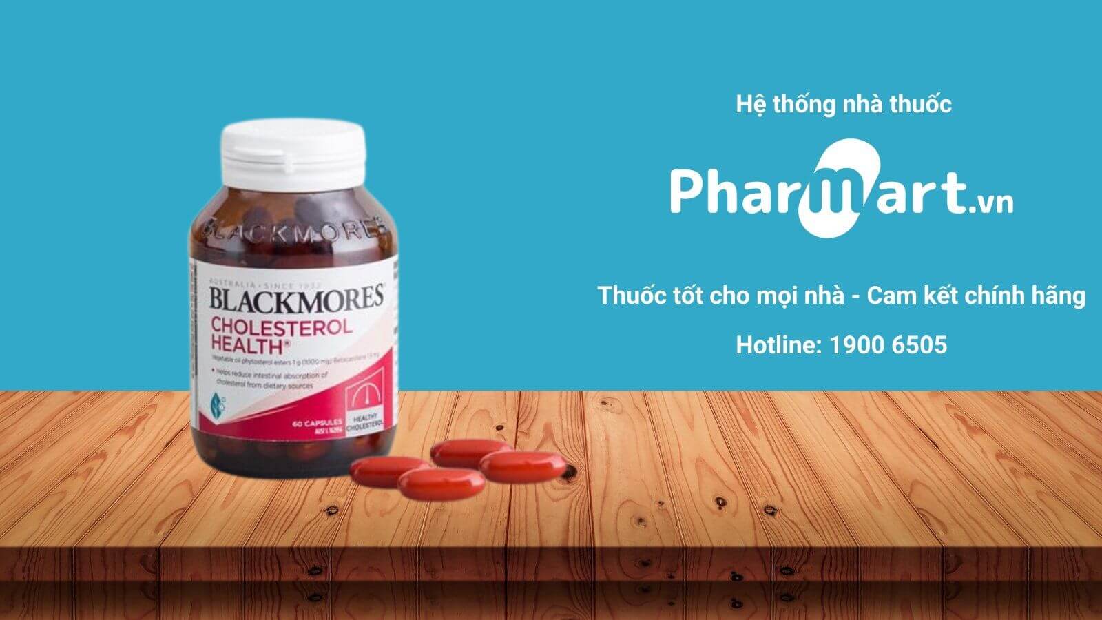 Mua Backmore Cholesterol Health chính hãng tại Pharmart.vn