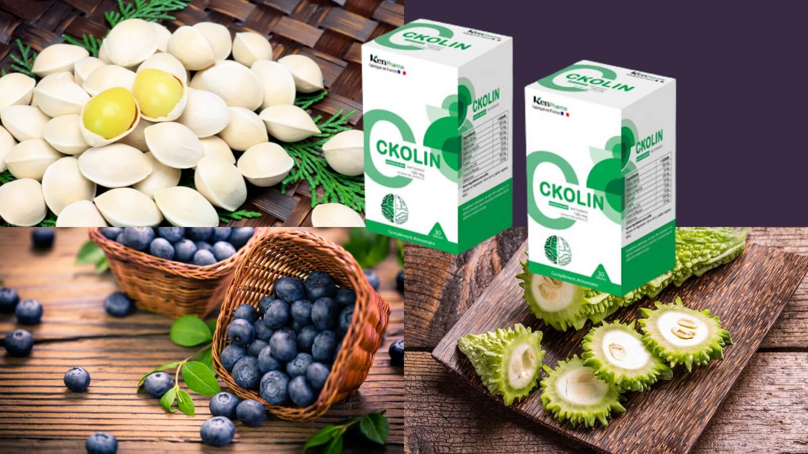 Ckolin chứa các thành phần từ thiên nhiên