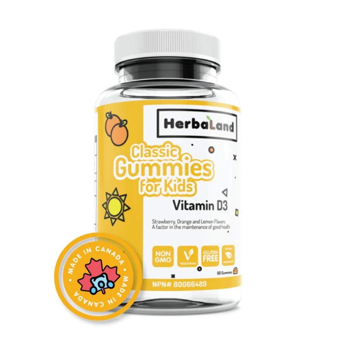 Classic Gummies for kids vitamin D3 