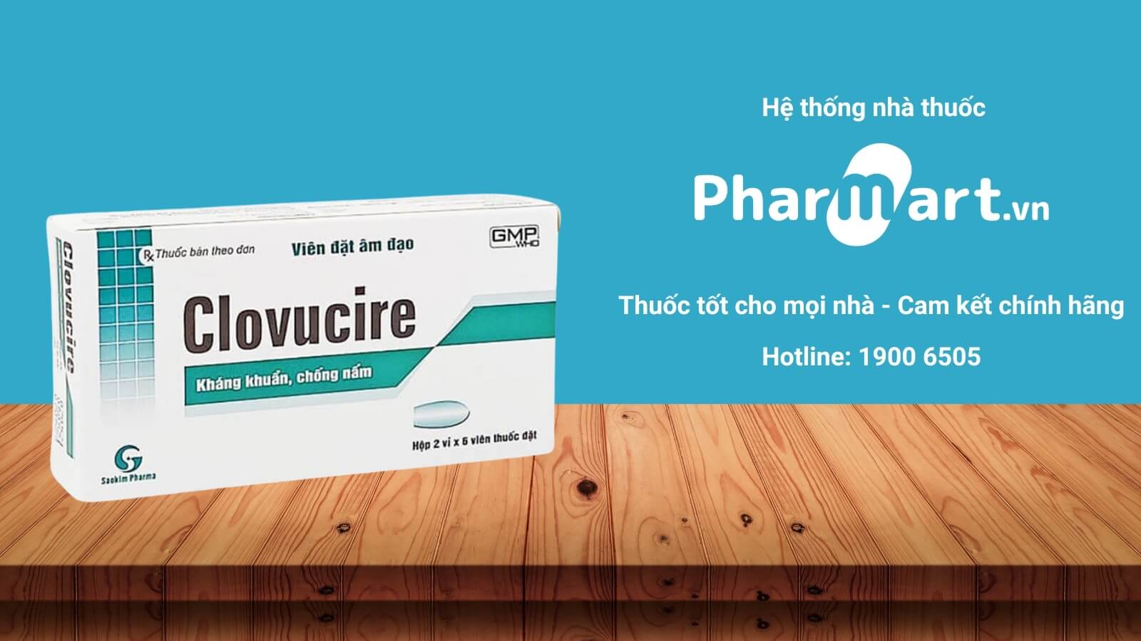 Mua ngay Clovucire tại Pharmart.vn