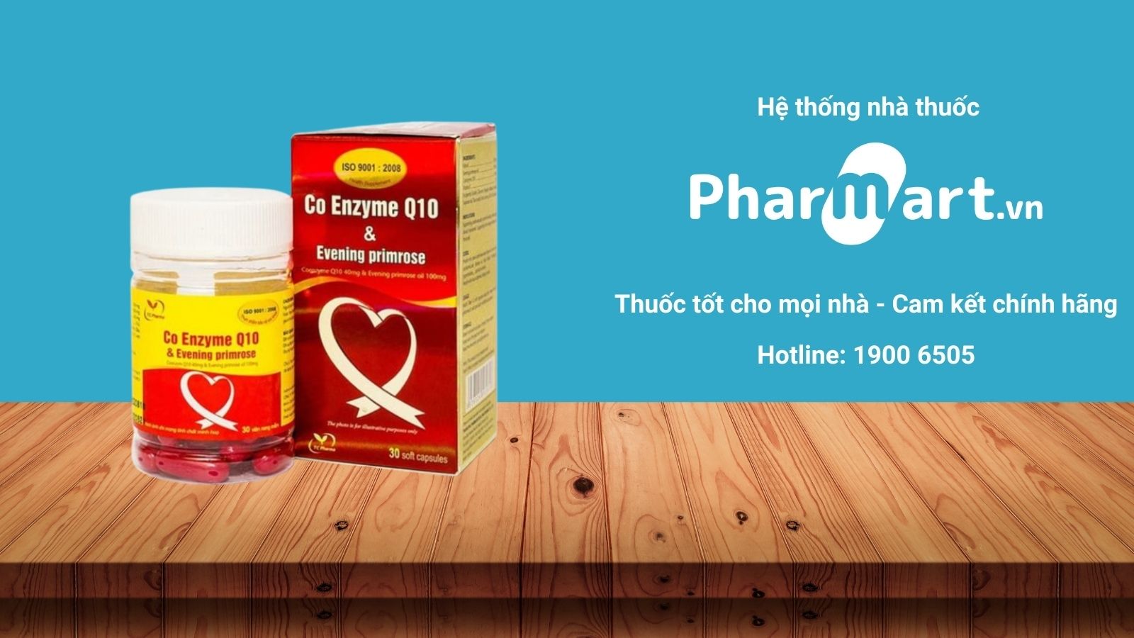 Mua ngay Co Enzyme Q10 & Evening Primrose chính hãng tại Pharmart.vn
