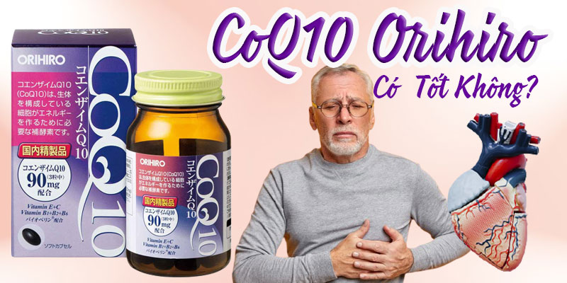 Viên uống hỗ trợ tim mạch Coenzyme Q10 Orihiro