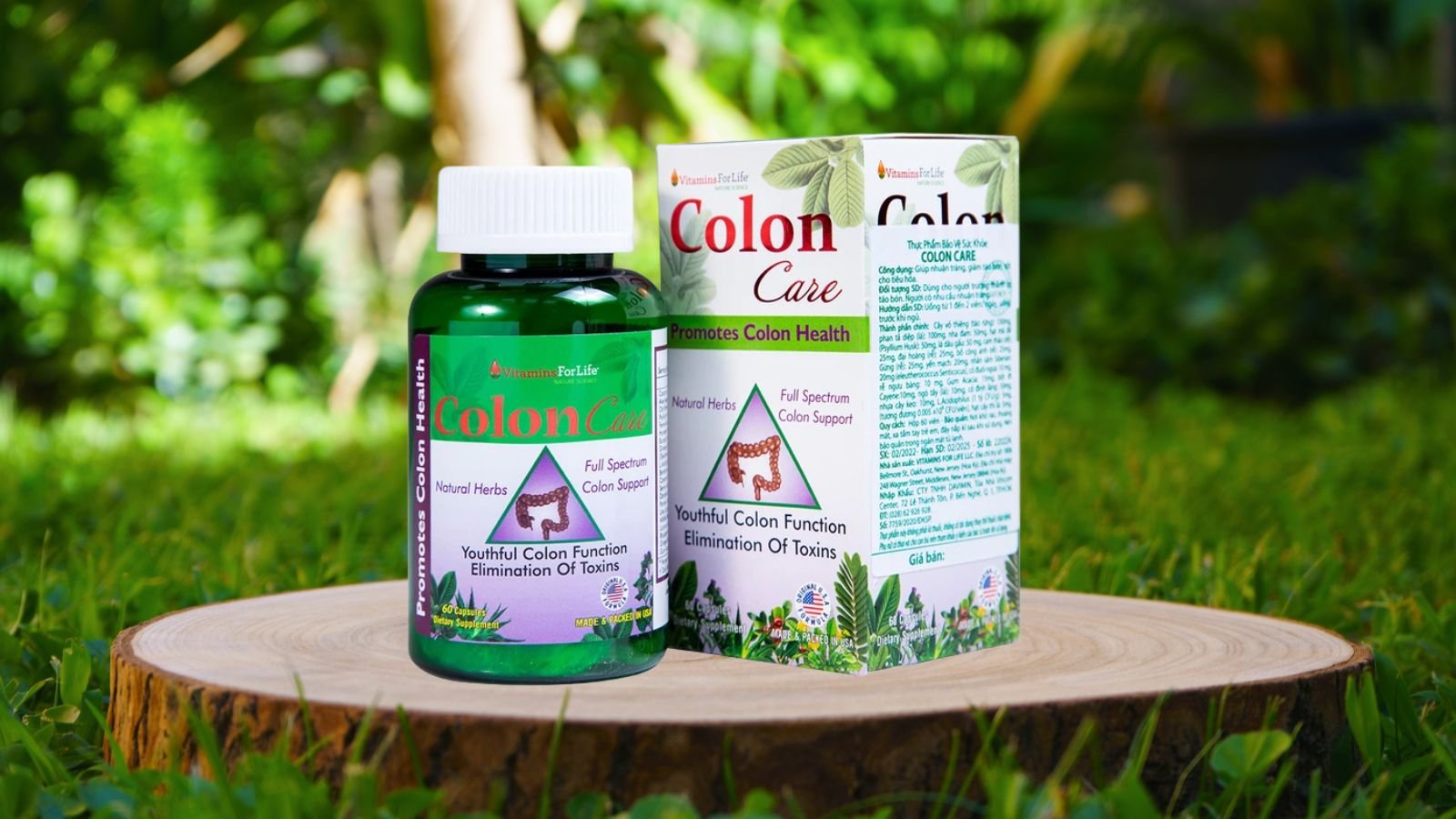 Viên uống Colon Care hỗ trợ tiêu hóa được nhập khẩu từ Mỹ