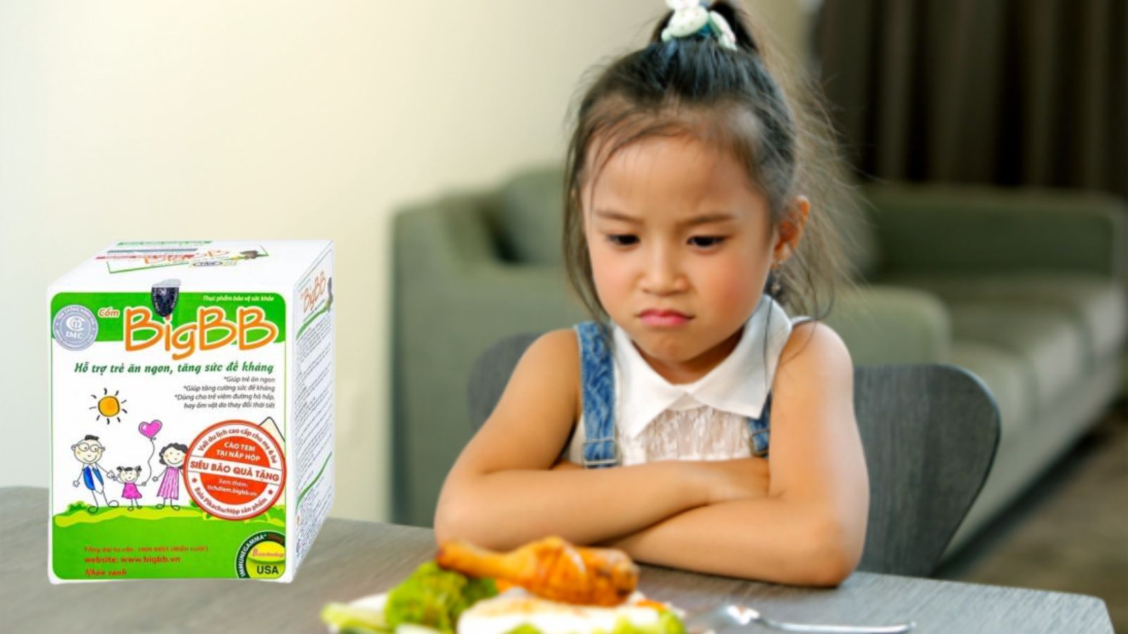 Bản công bố sản phẩm của Big BB plus xanh