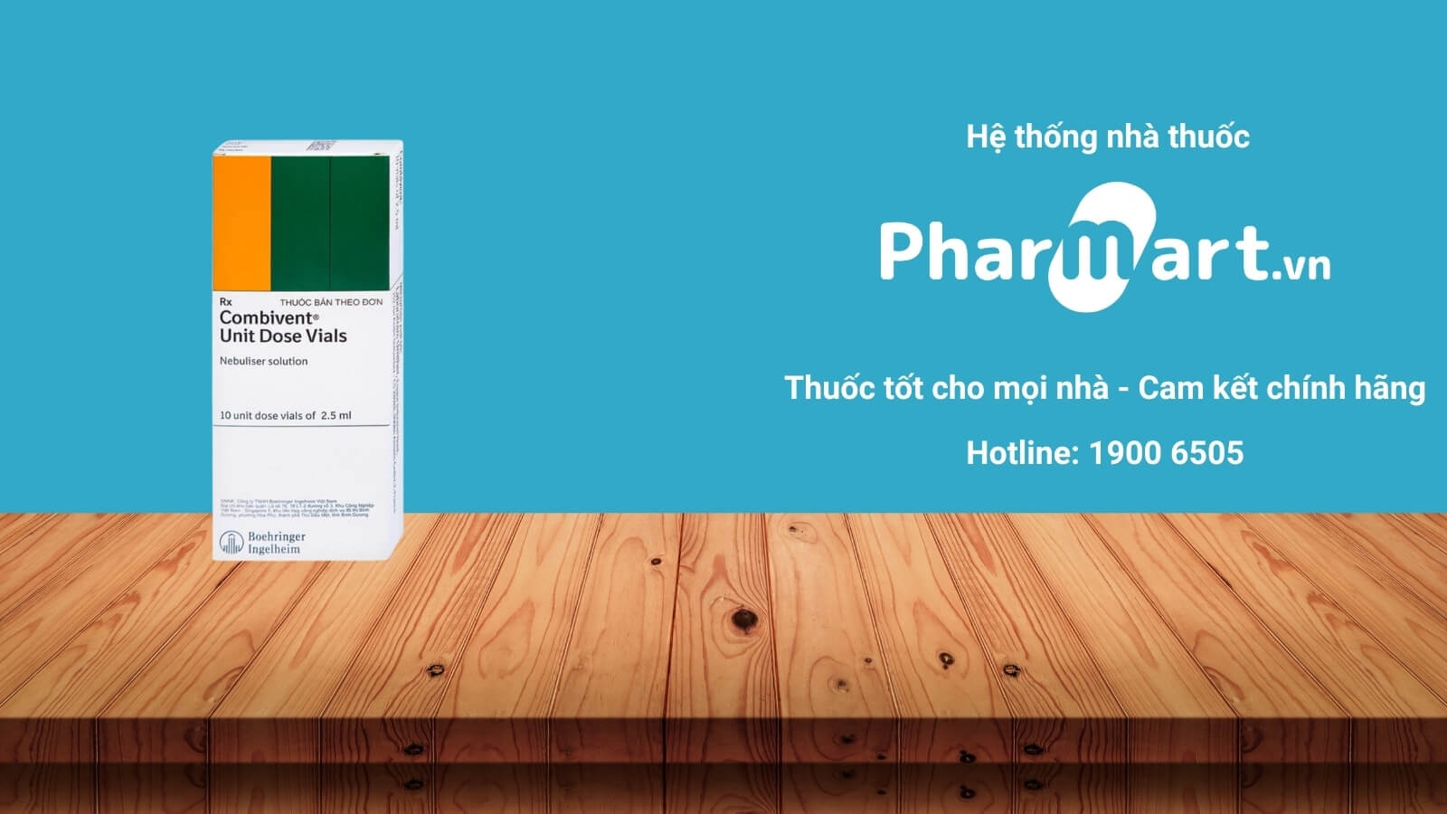Mua ngay thuốc Combivent tại Pharmart.vn