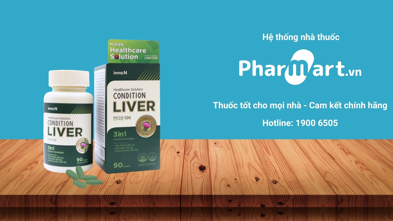 Mua ngay Condition Liver chính hãng tại Pharmart.vn