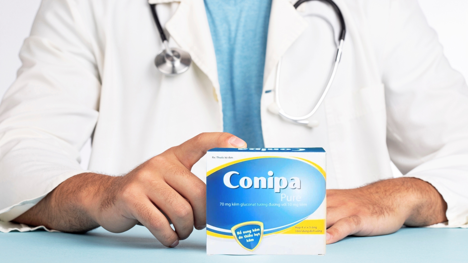 Conipa Pure 10ml luôn là sự lựa chọn hàng đầu của các chuyên gia trong điều trị các trường hợp thiếu kẽm sinh lý