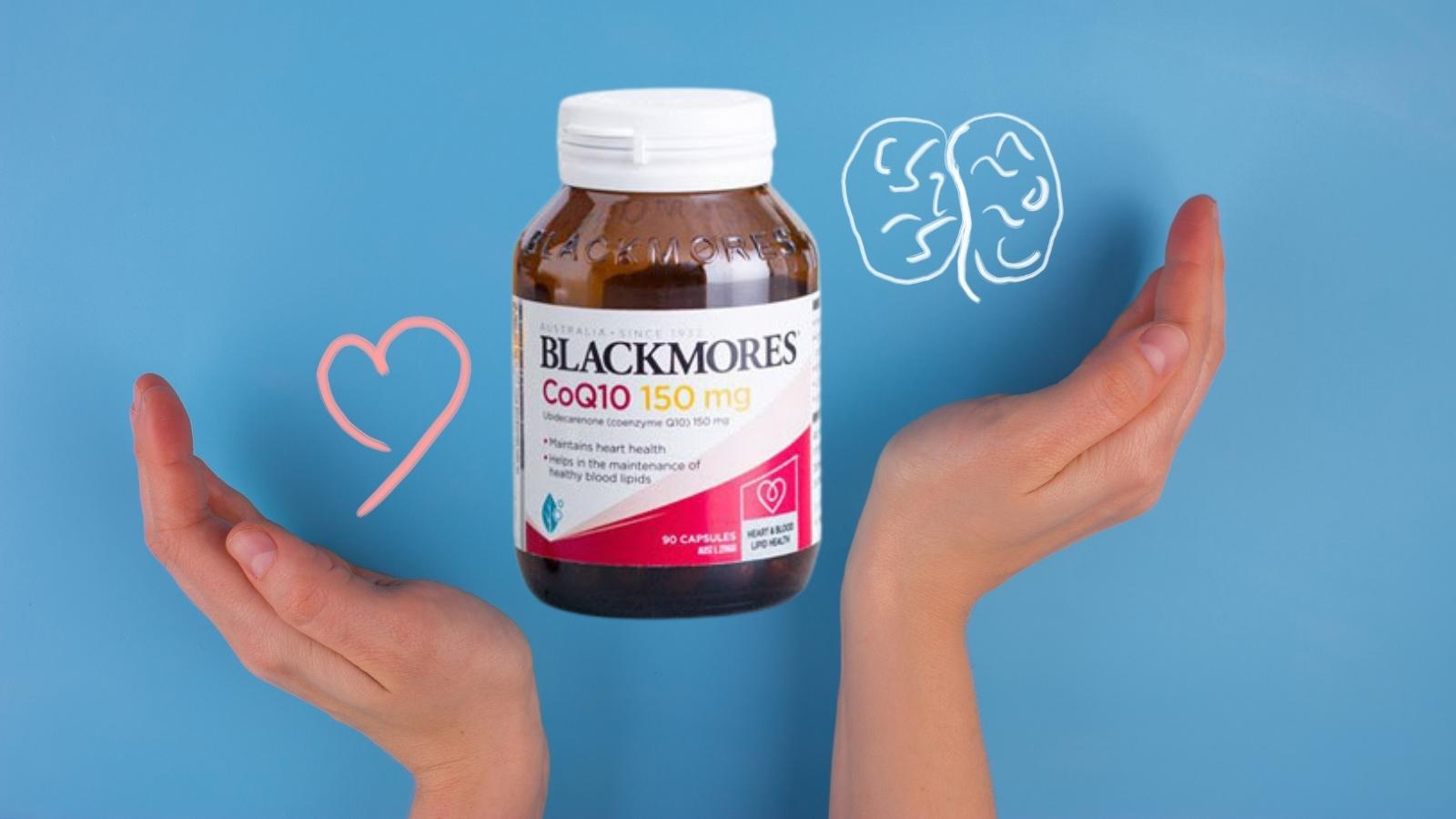 Blackmores CoQ10 150Mg bổ não bổ tim