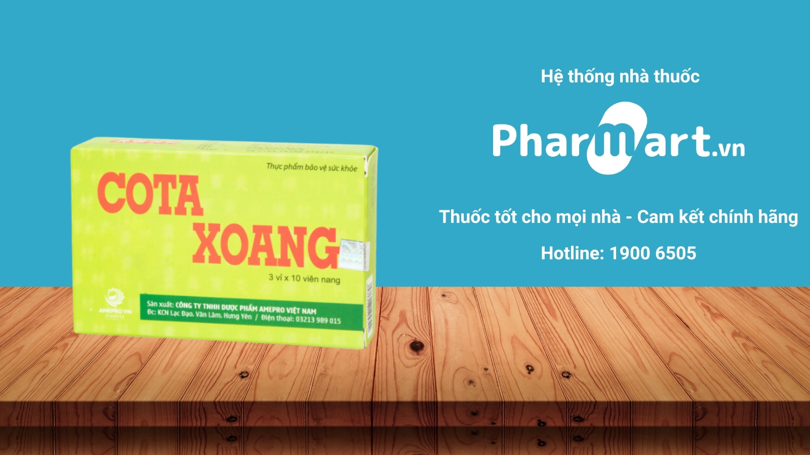 Mua ngay Cota Xoang chính hãng tại Pharmart.vn