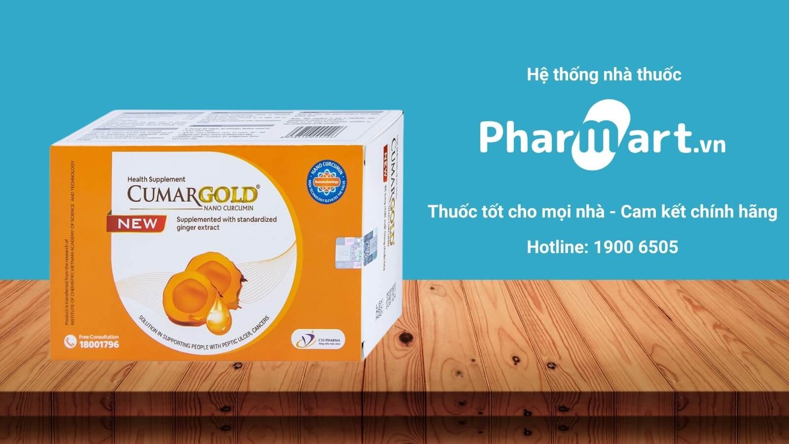 CumarGold New hiện đang được bán tại Nhà thuốc Pharmart.vn