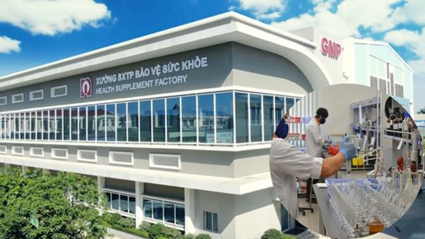 Nhà máy sản xuất đạt chuẩn GMP 