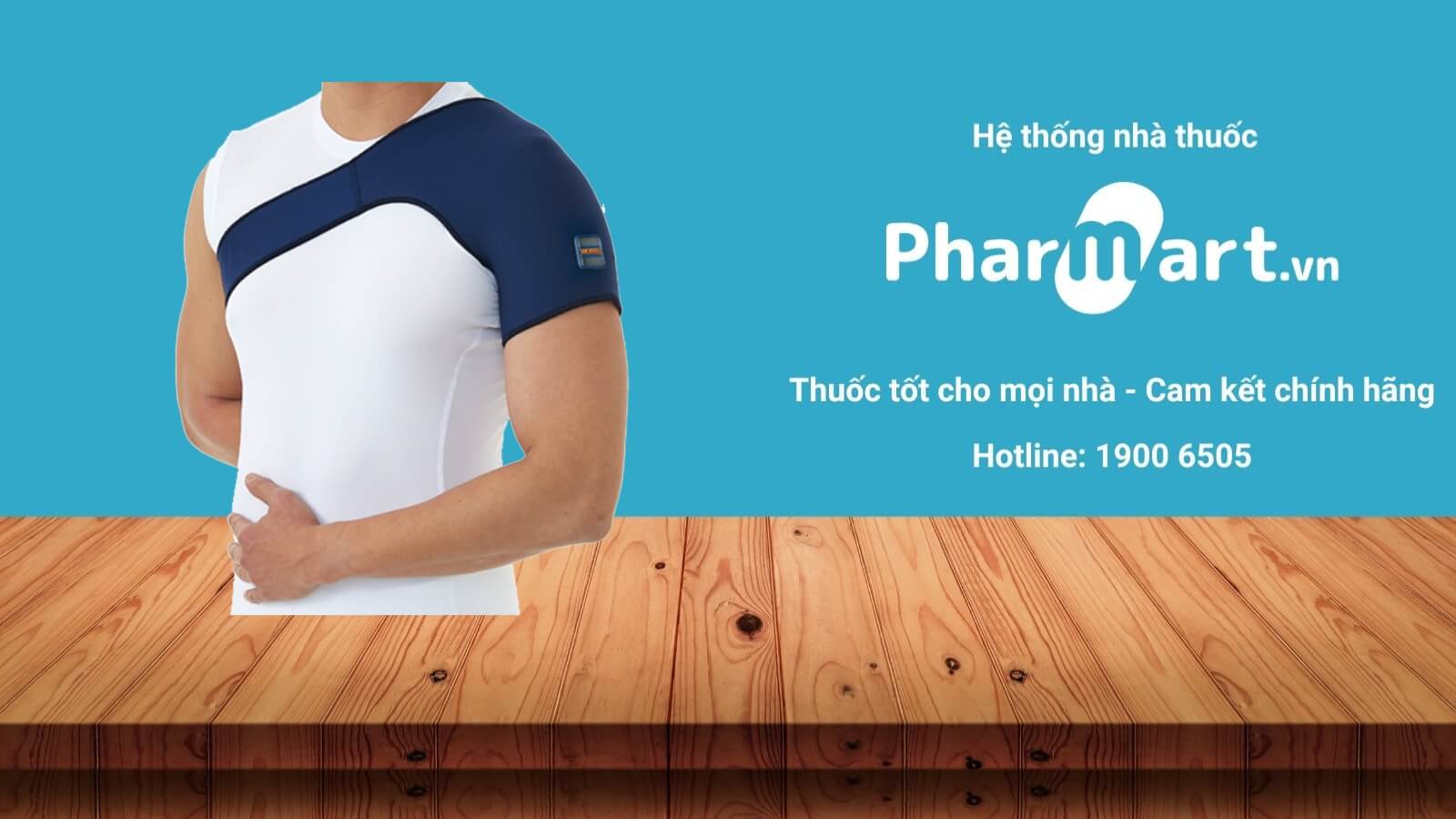 Đai đàn hồi hỗ trợ vai DR-128 được phân phối chính hãng tại Pharmart