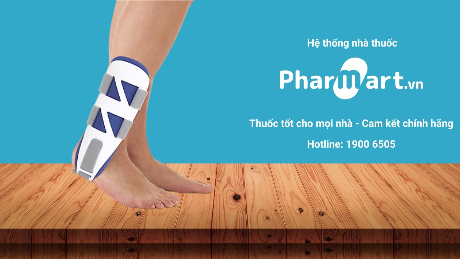 Mua Đai đeo mắt cá chân miếng lót gel A016 uy tín tại Pharmart.vn