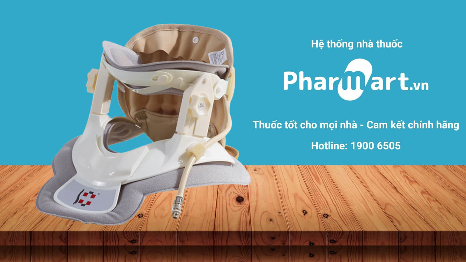 Sản phẩm đai kéo giãn cột sống cổ Alphay JQAH-3 tại nhà thuốc Pharmart.vn