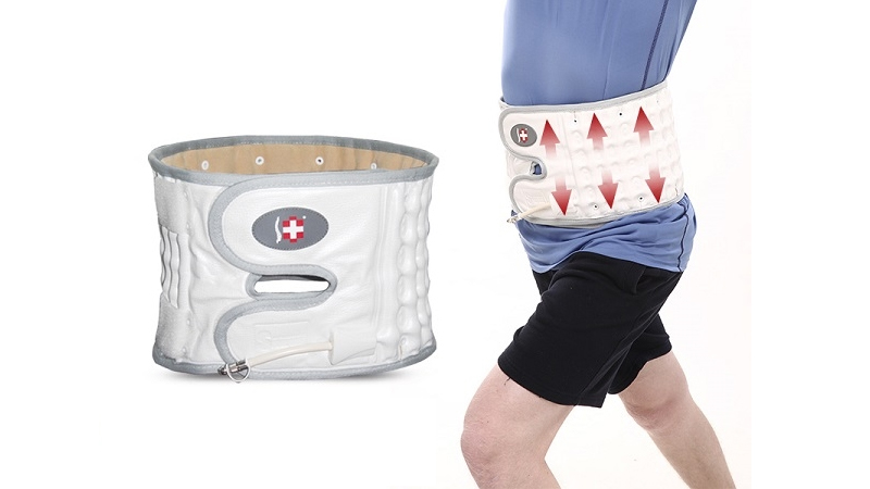 Đai kéo giãn cột sống lưng Alphay YGAH-2 ôm sát giúp cố định cột sống thắt lưng