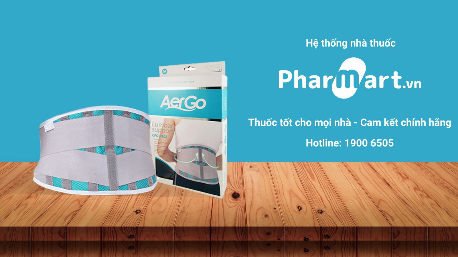 Địa chỉ mua Đai lưng cột sống Aergo CPO-7202 
