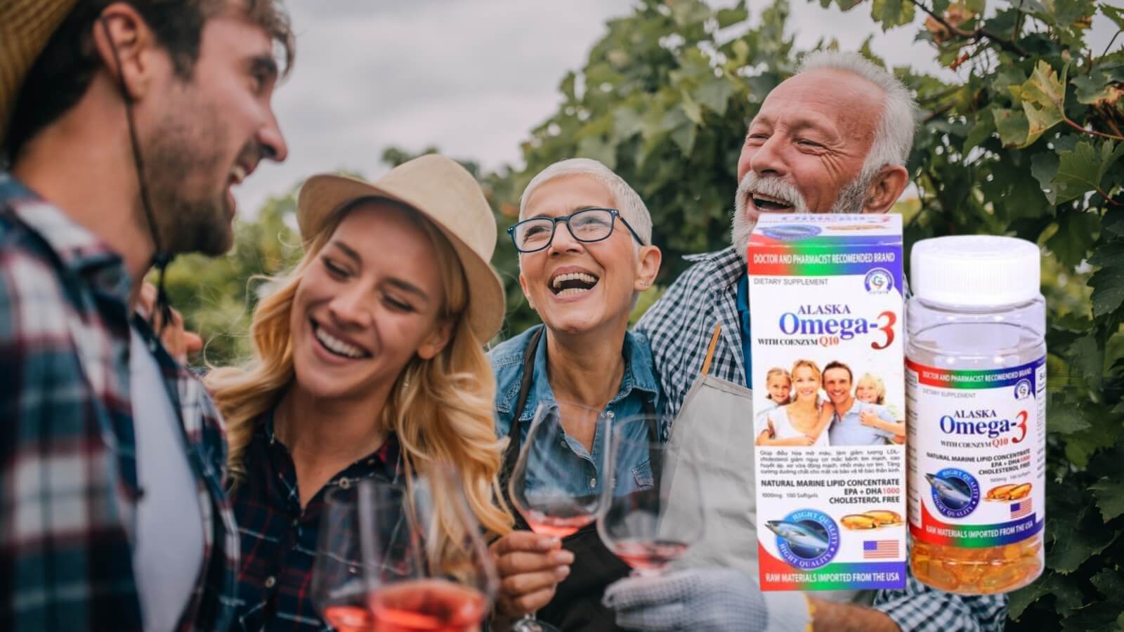 Dầu cá Alaska omega 3 hỗ trợ tim mạch, não bộ 